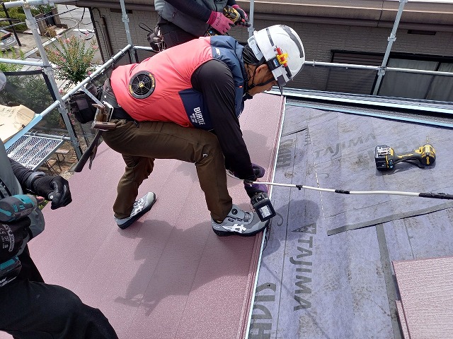 ガルテクト本体　取り付け